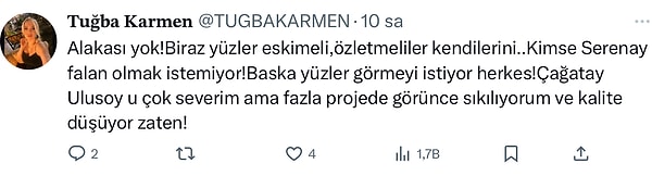 barbaros sansal dizi sektorundeki tekellesmeye yorumuyla gundem oldu serenay olamadiklari icin bu tepki 15 MuElWlCp