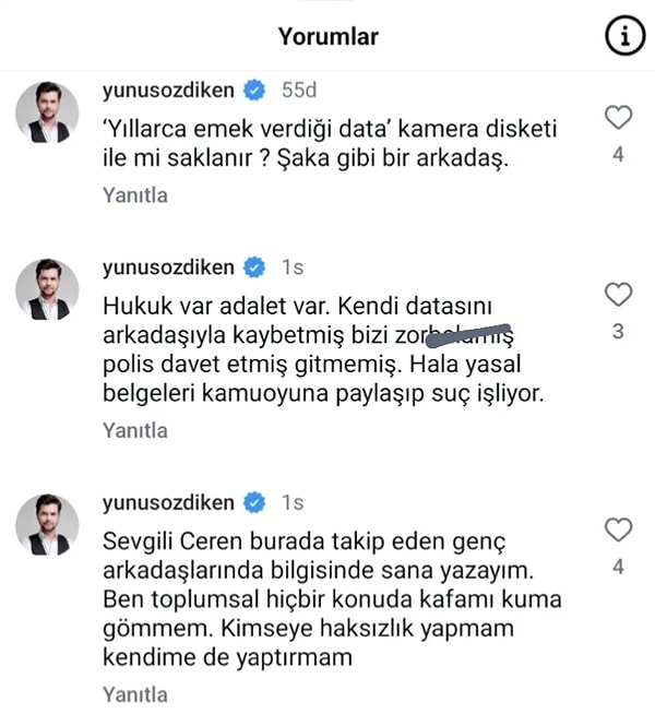 Elçin Sangu'nun Eşi Yunus Özdiken, Tehdit Edildiğini Söyleyen Ceren Yılmaz'ın İddialarına Sessiz Kalmadı! 14 elcin sangunun esi yunus ozdiken tehdit edildigini soyleyen ceren yilmazin iddialarina sessiz kalmadi 13 XT8eAdQB