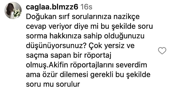 haddinizi asmayin dogukan gungorun karakterine yonelik antipatik cikisinda bulunan muhabir tepki cekti 19 9zpeyZ6u