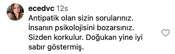 haddinizi asmayin dogukan gungorun karakterine yonelik antipatik cikisinda bulunan muhabir tepki cekti 31 Sem2H4b1