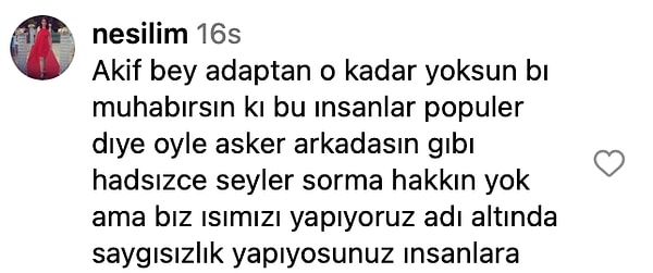 haddinizi asmayin dogukan gungorun karakterine yonelik antipatik cikisinda bulunan muhabir tepki cekti 43 3zTMni3z