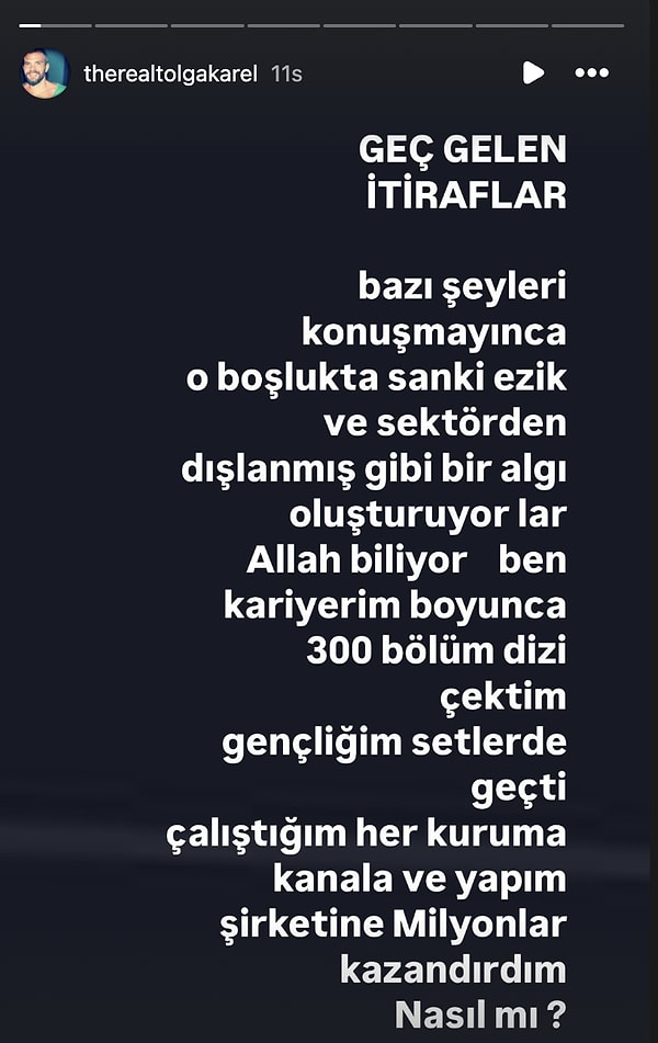 oyunculugu birakip amerikada tir soforu olan tolga karel sektore veryansin etti 9 dnAGHGUC