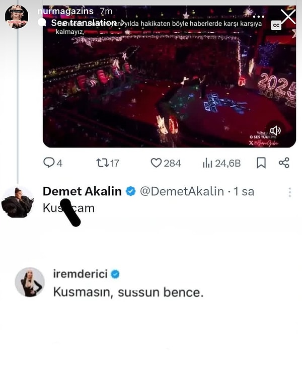 patlamaya yer ariyormus hadisenin performansina kusan demet akalini irem derici susturdu 9 czXFStHU