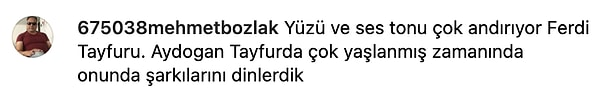 sesleri de gorunusleri de birbirinin aynisi ferdi tayfurun yegeni sarkici aydogan tayfuru gormeniz lazim ElkaCMB2