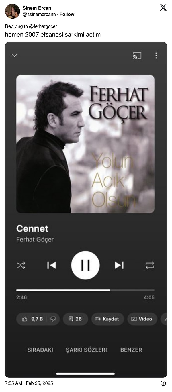 Ferhat Göçer Bir Kullanıcının Paylaşımına Yanıt Verince Ortaya İlginç Diyalog Çıktı 9 ferhat gocer bir kullanicinin paylasimina yanit verince ortaya ilginc diyalog cikti 8 fVzKhF2R