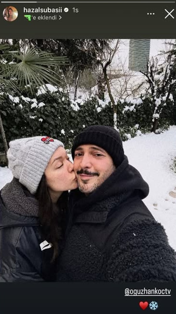 Karlı Havanın Tadını Sevgilisi Oğuzhan Koç ile Çıkaran Hazal Subaşı'ndan Romantik Paylaşım! 5 karli havanin tadini sevgilisi oguzhan koc ile cikaran hazal subasindan romantik paylasim 4 XcBtGRSp