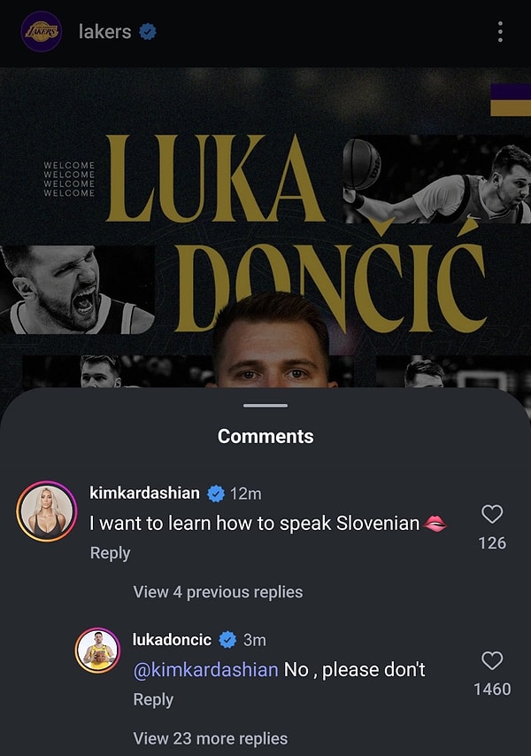 Kim Kardashian Lakers'ın Yeni Yıldızı Luka Doncic'i Gözüne Kestirdi 6 kim kardashian lakersin yeni yildizi luka doncici gozune kestirdi 5 uQmINaOM