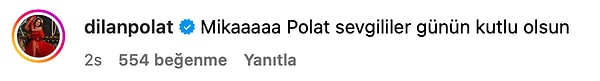 Mika ve Batu'nun Bol Güllü Sevgililer Günü Paylaşımı Akıllara Dilan Polat'ın Şatafatlı Kutlamalarını Getirdi 8 mika ve batunun bol gullu sevgililer gunu paylasimi akillara dilan polatin satafatli kutlamalarini getirdi 5P1yZYgT