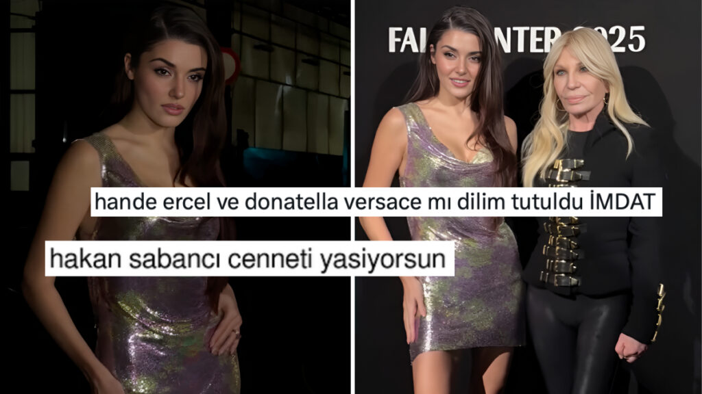 Milano Moda Haftası'nda Modacı Donatella Versace ile Poz Veren Hande Erçel'in Güzelliği Övgü Yağmuruna Tutuldu 1 milano moda haftasinda modaci donatella versace ile poz veren hande ercelin guzelligi ovgu yagmuruna ZZue6Ktf