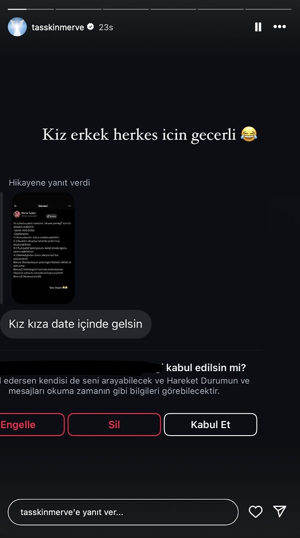 Regl Ritüeli Biten Merve Taşkın'dan 400 Bin TL Karşılığında "14 Şubat'ta Sevgili Olma" Teklifi Geldi! 6 regl ritueli biten merve taskindan 400 bin tl karsiliginda 14 subatta sevgili olma teklifi SzRt1b3R