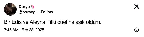 Saygı1'de Beklenmedik Sürpriz: Edis ve Aleyna Tilki'nin Düeti Sosyal Medyayı Salladı 10 saygi1de beklenmedik surpriz edis ve aleyna tilkinin dueti sosyal medyayi salladi 9 b7ZdDWm7