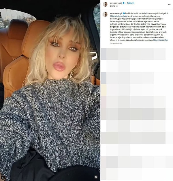 Seren Serengil’den Toplu İntihar İddiası: “Bu Bir İhbardır... Toplu İntihar Olacağı İhbarı Geldi” 2 seren serengilden toplu intihar iddiasi bu bir ihbardir toplu intihar olacagi ihbari geldi 1 Z1atfsCR