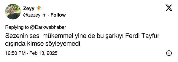 Sezen Aksu'nun Ferdi Tayfur'un 'Bana Sor' Şarkısına Kattığı Yorum Sosyal Medyayı İkiye Böldü! 22 sezen aksunun ferdi tayfurun bana sor sarkisina kattigi yorum sosyal medyayi ikiye boldu 21 zOAswkjI