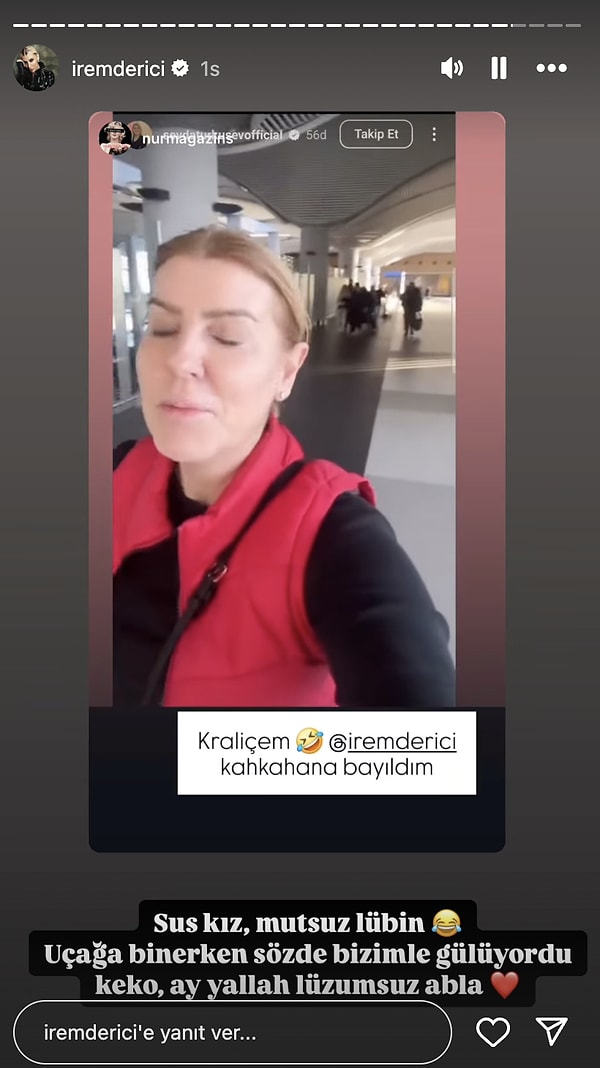 Uçakta Karşılaşan İrem Derici ile Sevda Türküsev Adeta Birbirlerine Girdi: "Sus Kız Mutsuz Lübin" 5 ucakta karsilasan irem derici ile sevda turkusev adeta birbirlerine girdi sus kiz mutsuz lubin 6pGpyIUw
