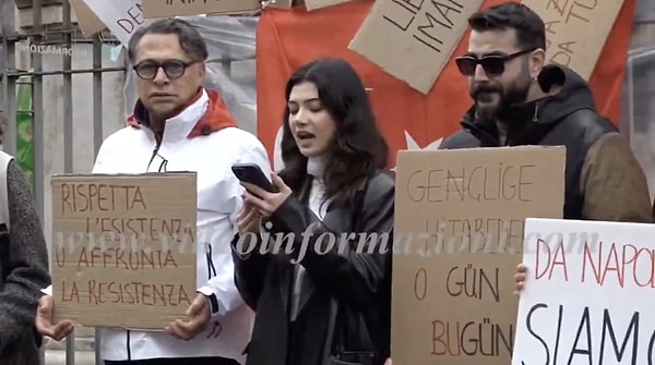 Barbaros Şansal İtalya'da Ekrem İmamoğlu İçin Gerçekleştirilen Protestoda Görüldü 2 barbaros sansal italyada ekrem imamoglu icin gerceklestirilen protestoda goruldu 1 Ske9AD9J
