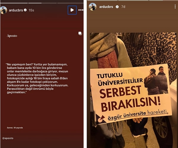 Barış Arduç Protestolarda Tutuklanan Üniversite Öğrencilerinin Serbest Bırakılması İçin Çağrıda Bulundu 3 baris arduc protestolarda tutuklanan universite ogrencilerinin serbest birakilmasi icin cagrida bulundu 2