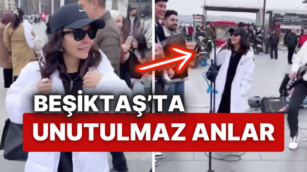 Beşiktaş'ta Unutulmaz Anlar! Fatma Turgut, 'Değmesin Ellerimiz' Söyleyen Sokak Müzisyenlerine Eşlik Etti! 3 besiktasta unutulmaz anlar fatma turgut degmesin ellerimiz soyleyen sokak muzisyenlerine eslik etti vkBziF6l