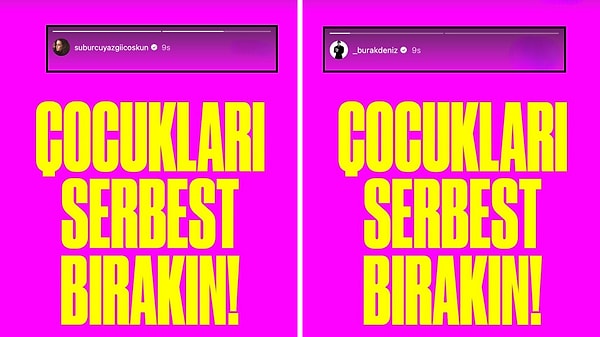 Bir Gece Masalı'nın Başrolleri Burak Deniz ve Su Burcu Yazgı Coşkun'dan Tutuklanan Öğrencilere Destek 4 bir gece masalinin basrolleri burak deniz ve su burcu yazgi coskundan tutuklanan ogrencilere destek EDwVQdua
