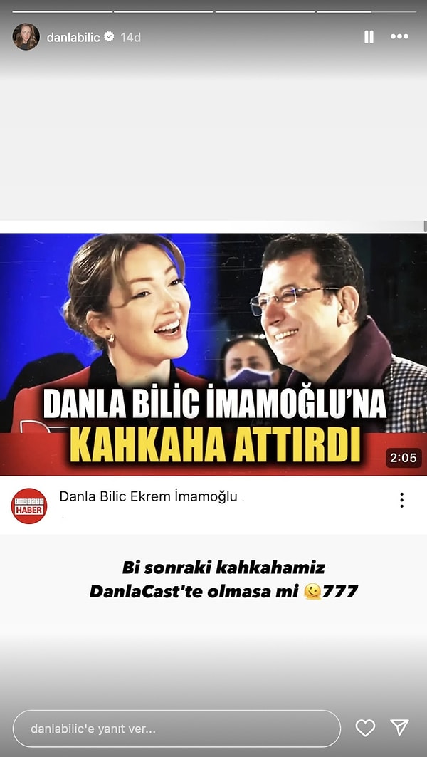 Danla'nın İmamoğlu Manifesti, Ebru Gündeş'in Kandil Paylaşımı: 27 Mart'ta Ünlülerin Instagram Hikayeleri 1 danlanin imamoglu manifesti ebru gundesin kandil paylasimi 27 martta unlulerin instagram hikayeleri 0 ZCfghLOh