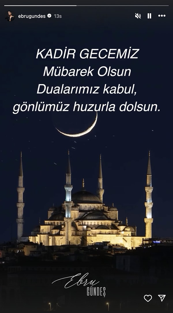 Danla'nın İmamoğlu Manifesti, Ebru Gündeş'in Kandil Paylaşımı: 27 Mart'ta Ünlülerin Instagram Hikayeleri 10 danlanin imamoglu manifesti ebru gundesin kandil paylasimi 27 martta unlulerin instagram hikayeleri 9 f9DlA2fE
