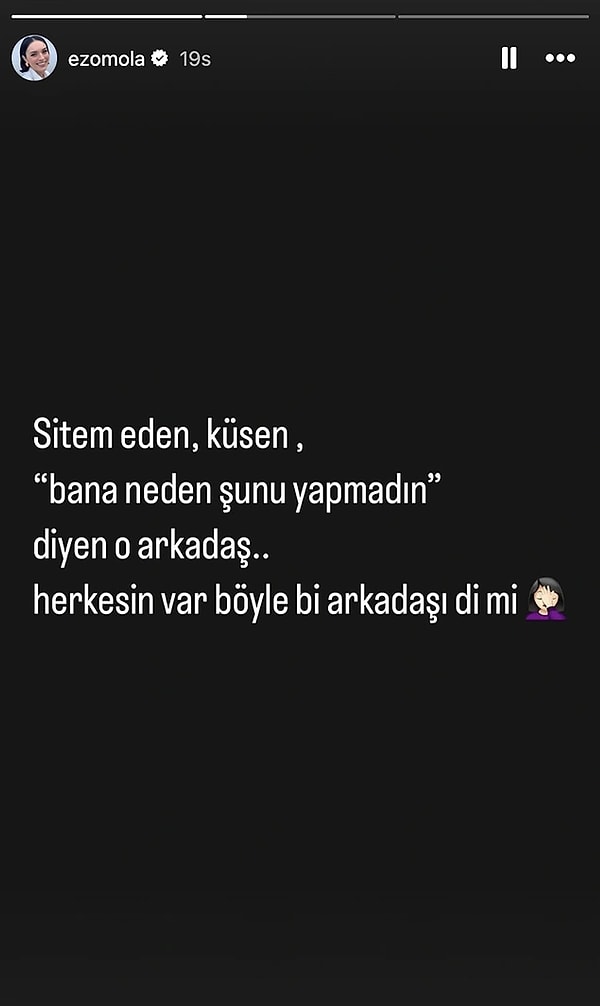 Ezgi Mola'nın Bir Süredir Küs Olduğu Eski Dostu Enis Arıkan Hakkındaki Sözleri Bir Hayli Samimiyetsiz Bulundu! 4 ezgi molanin bir suredir kus oldugu eski dostu enis arikan hakkindaki sozleri bir hayli mmIZEhkc
