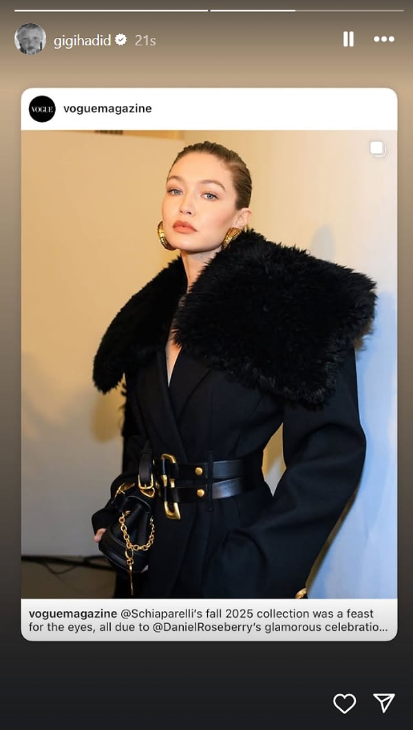 Gigi Hadid'in Defile Pozundan JLO'nun Cilveli Gülüşüne 7 Mart'ta Yabancı Ünlülerin Instagram Paylaşımları 6 gigi hadidin defile pozundan jlonun cilveli gulusune 7 martta yabanci unlulerin instagram paylasimlari 5 zlHOT3Ai