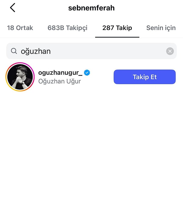 Heyecandan Delirebiliriz! Oğuzhan Uğur’u Takip Edip Saygı1 Paylaşımlarını Beğenen Şebnem Ferah Heyecan Yarattı 3 heyecandan delirebiliriz oguzhan uguru takip edip saygi1 paylasimlarini begenen sebnem ferah heyecan yaratti 2 MYiXlT7N