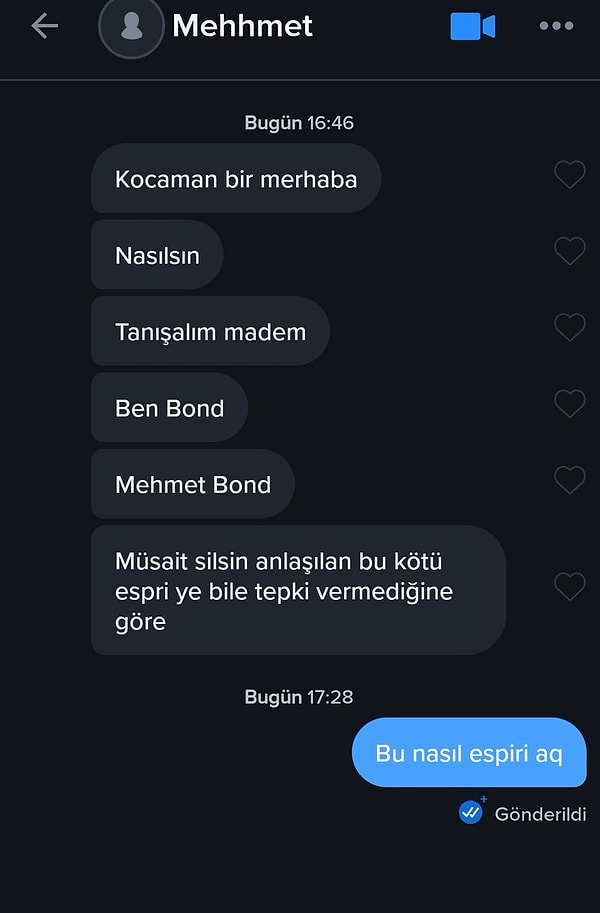 Onlarca Erkek Mesaj Attı: Sadece "Dalin Şişesi" Görseline Gelen Tinder Mesajları Tartışma Yarattı 9 onlarca erkek mesaj atti sadece dalin sisesi gorseline gelen tinder mesajlari tartisma yaratti 8 cecevy6w