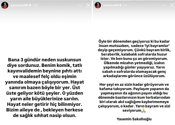 Sessiz Kalınca Eleştirilerin Hedefi Olmuştu: Yasemin Sakallıoğlu Kötü Haberle Açıklama Yaptı! 3 sessiz kalinca elestirilerin hedefi olmustu yasemin sakallioglu kotu haberle aciklama yapti 2 GUWq9VFB