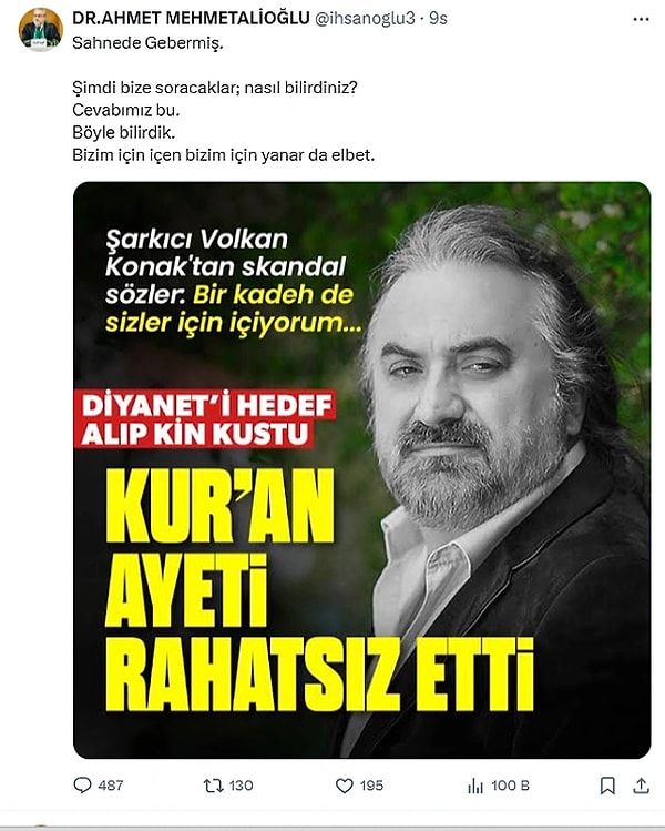 Sessiz Kalmadı: Volkan Konak İçin "Gebermiş" Diyen Müftüye Gülben Ergen'den Tepki Gecikmedi 2 sessiz kalmadi volkan konak icin gebermis diyen muftuye gulben ergenden tepki gecikmedi 1 u3p34Ree