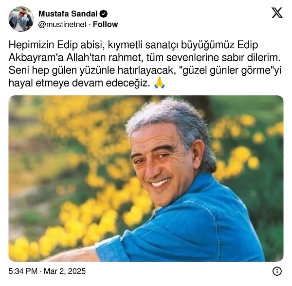 Ünlü İsimler Ustaya Son Kez Veda Etti: Usta Sanatçı Edip Akbayram'ın Vefatı Ülkeyi Yasa Boğdu 19 unlu isimler ustaya son kez veda etti usta sanatci edip akbayramin vefati ulkeyi yasa LMt2nrL5