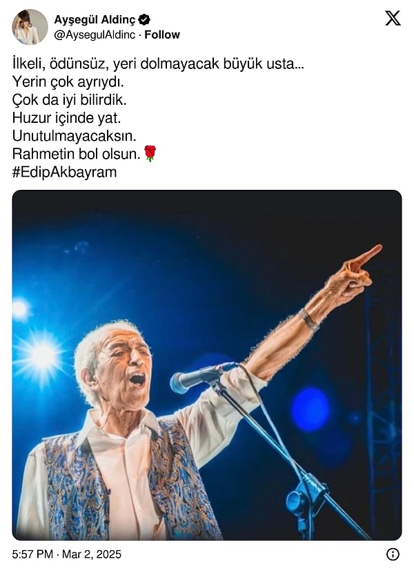 Ünlü İsimler Ustaya Son Kez Veda Etti: Usta Sanatçı Edip Akbayram'ın Vefatı Ülkeyi Yasa Boğdu 17 unlu isimler ustaya son kez veda etti usta sanatci edip akbayramin vefati ulkeyi yasa ZEmezUw8