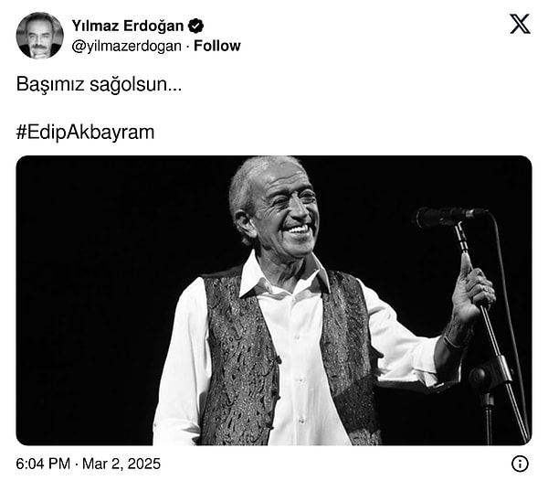 Ünlü İsimler Ustaya Son Kez Veda Etti: Usta Sanatçı Edip Akbayram'ın Vefatı Ülkeyi Yasa Boğdu 14 unlu isimler ustaya son kez veda etti usta sanatci edip akbayramin vefati ulkeyi yasa iXkK8TfZ