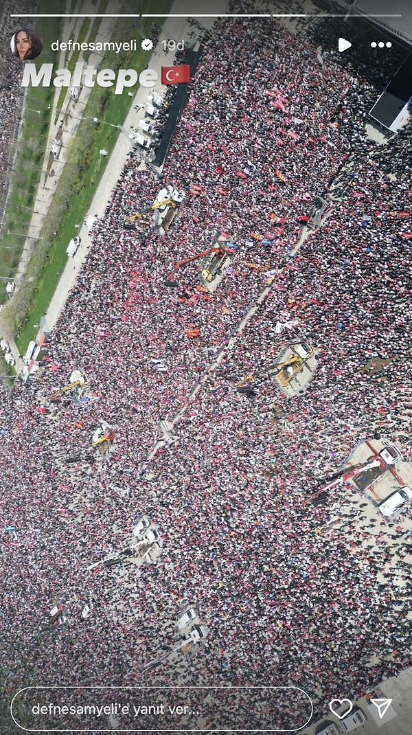 Ünlü İsimlerin CHP'nin Düzenlediği Ekrem İmamoğlu'na Destek Mitinginden Paylaşımları 11 unlu isimlerin chpnin duzenledigi ekrem imamogluna destek mitinginden paylasimlari 10 jhbJhajB