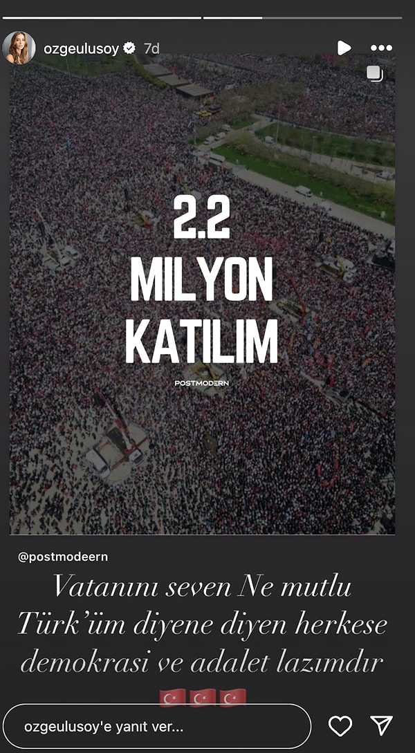 Ünlü İsimlerin CHP'nin Düzenlediği Ekrem İmamoğlu'na Destek Mitinginden Paylaşımları 14 unlu isimlerin chpnin duzenledigi ekrem imamogluna destek mitinginden paylasimlari 13 SEJ3rVEc