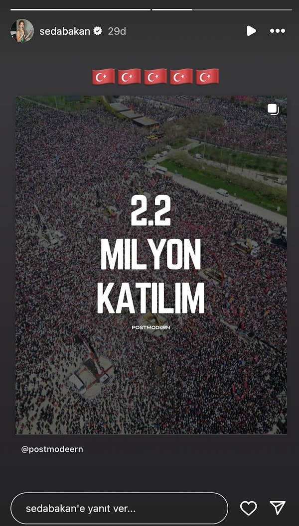 Ünlü İsimlerin CHP'nin Düzenlediği Ekrem İmamoğlu'na Destek Mitinginden Paylaşımları 17 unlu isimlerin chpnin duzenledigi ekrem imamogluna destek mitinginden paylasimlari 16 b19Y9S4r