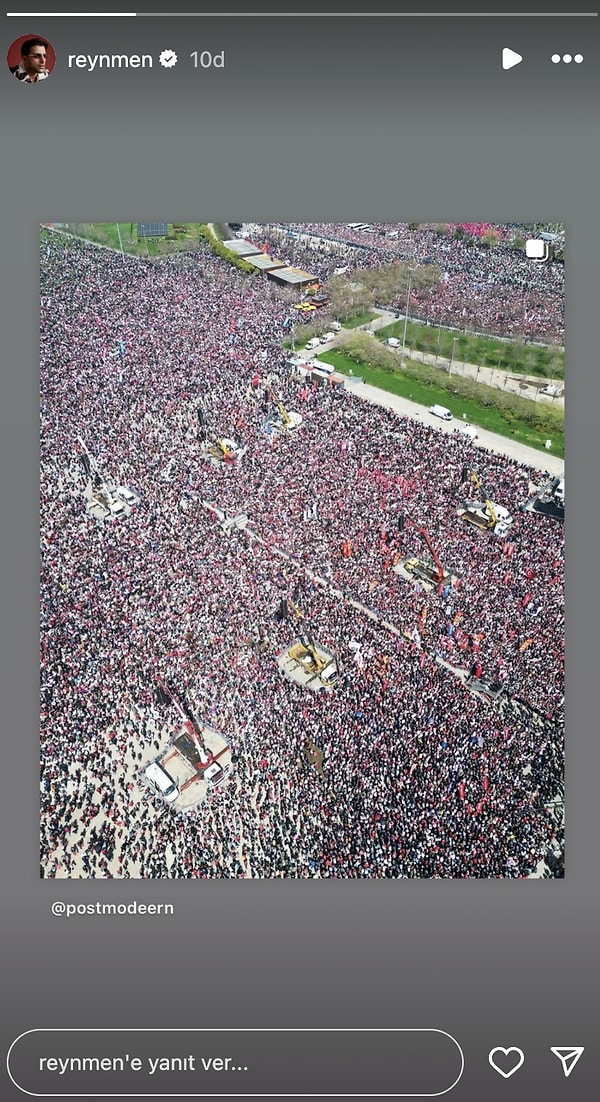 Ünlü İsimlerin CHP'nin Düzenlediği Ekrem İmamoğlu'na Destek Mitinginden Paylaşımları 18 unlu isimlerin chpnin duzenledigi ekrem imamogluna destek mitinginden paylasimlari 17 fCYJpY6a