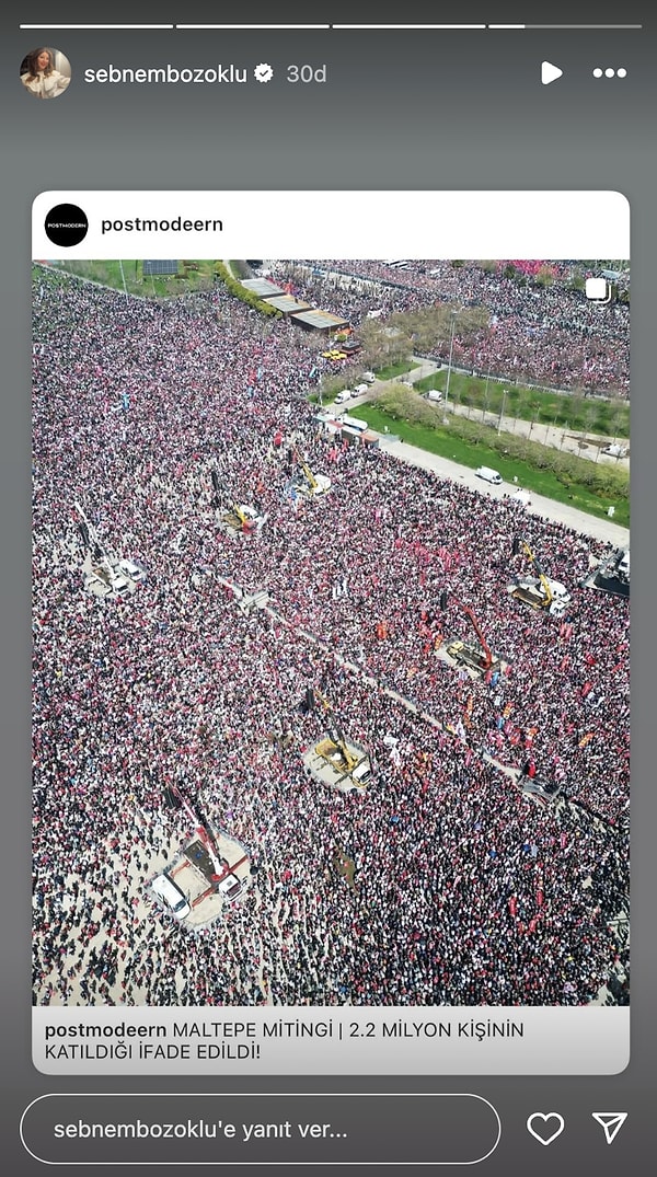 Ünlü İsimlerin CHP'nin Düzenlediği Ekrem İmamoğlu'na Destek Mitinginden Paylaşımları 20 unlu isimlerin chpnin duzenledigi ekrem imamogluna destek mitinginden paylasimlari 19 lWZ5Gdg3