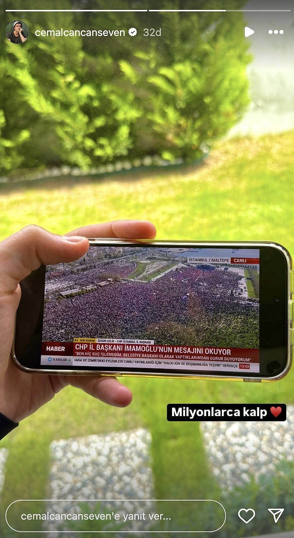 Ünlü İsimlerin CHP'nin Düzenlediği Ekrem İmamoğlu'na Destek Mitinginden Paylaşımları 3 unlu isimlerin chpnin duzenledigi ekrem imamogluna destek mitinginden paylasimlari 2 gANgqHCn