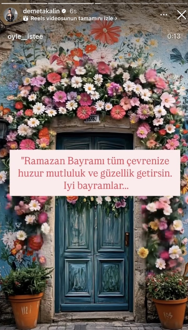 Ünlülerin Ramazan Bayramı Paylaşımları: Kim Neler Paylaştı? 15 unlulerin ramazan bayrami paylasimlari kim neler paylasti 14