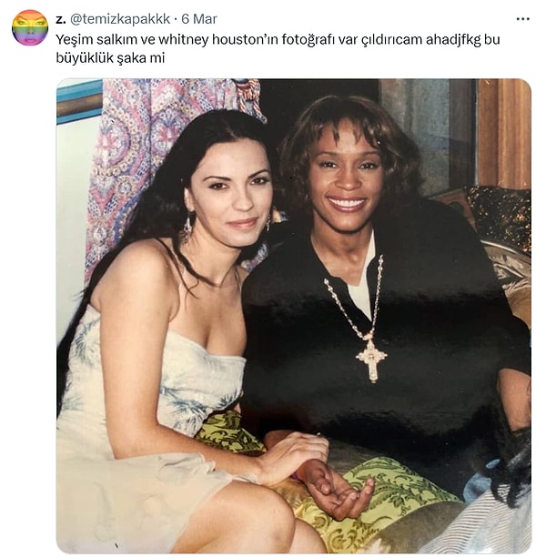 Whitney Houston'la Çektirdiği Fotoğrafla Sosyal Medyaya Damga Vuran Yeşim Salkım Yorumlara Kayıtsız Kalamadı 5 whitney houstonla cektirdigi fotografla sosyal medyaya damga vuran yesim salkim yorumlara kayitsiz kalamadi 4