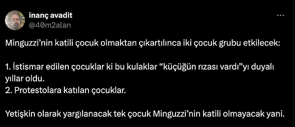 Ahmet Mattia Minguzzi Davası Sonrası Sosyal Medyada "Suça Sürüklenen Çocuk" Tartışması Alevlendi 6 ahmet mattia minguzzi davasi sonrasi sosyal medyada suca suruklenen cocuk tartismasi alevlendi 5 RMi2PiNE