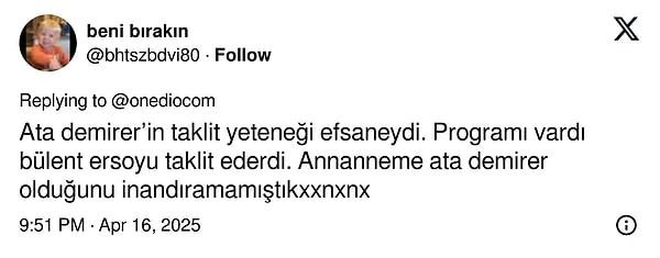 Ata Demirer'in Sırrı Süreyya Önder ve Erkan Can'ın Taklidini Yaptığı Anlar X Kullanıcılarını İkiye Böldü! 7 ata demirerin sirri sureyya onder ve erkan canin taklidini yaptigi anlar x kullanicilarini ikiye j4gFlWXT