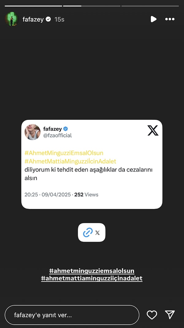 Ateş Püskürdüler: Ahmet Mattia Minguzzi'nin Mezarının Yapılan Çirkin Saldırıya Ünlülerden Peş Peşe Tepkiler 6 ates puskurduler ahmet mattia minguzzinin mezarinin yapilan cirkin saldiriya unlulerden pes pese tepkiler 5 QqkAa46h