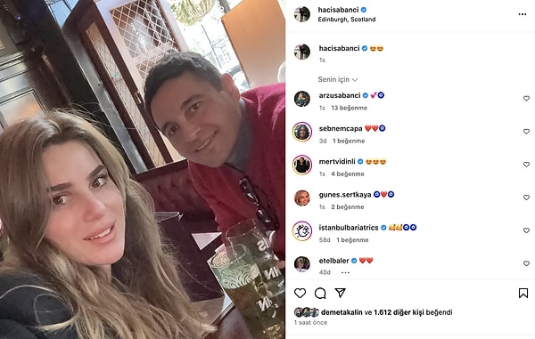 Boşanma İddialarına Jet Yalanlama: Hacı Sabancı Biricik Eşi Nazlı Sabancı'yı Kalplerle Paylaştı 4 bosanma iddialarina jet yalanlama haci sabanci biricik esi nazli sabanciyi kalplerle paylasti 3 AZ4qZhhX