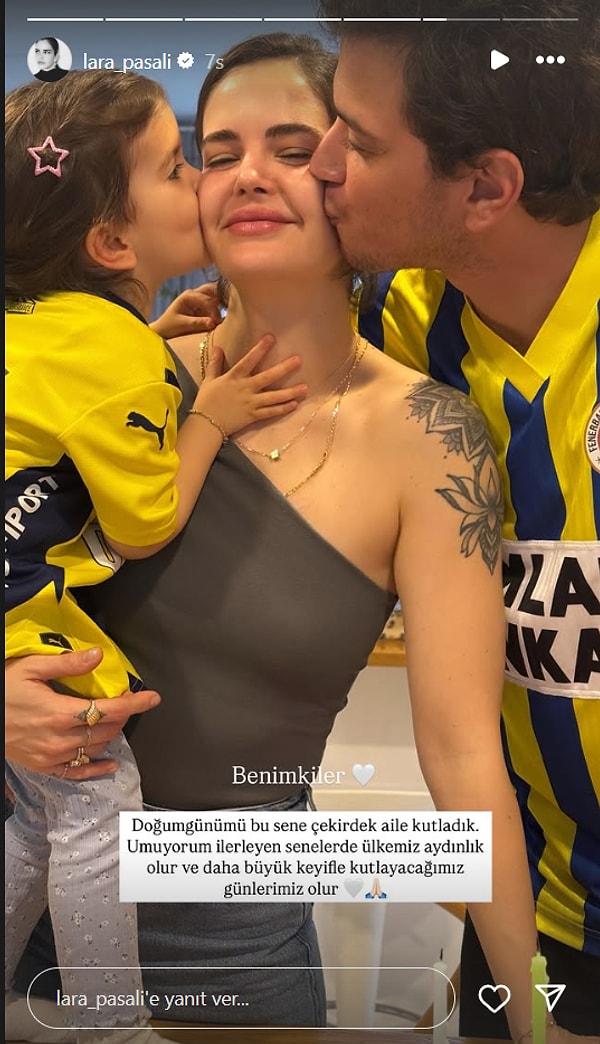 Bu Seneki Doğum Gününü Aile İçerisinde Kutlayan Lara Paşalı, "Aydınlık Günler"i Temenni Etti 3 bu seneki dogum gununu aile icerisinde kutlayan lara pasali aydinlik gunleri temenni etti 2 5PENAECH