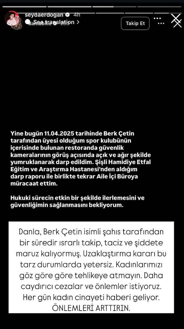 Eski Sevgilisi Tarafından Darp Edilen Danla Bilic'e Ünlü İsimler ve Influencer Dünyasından Destekler Gecikmedi 2 eski sevgilisi tarafindan darp edilen danla bilice unlu isimler ve influencer dunyasindan destekler gecikmedi UkHSEStb
