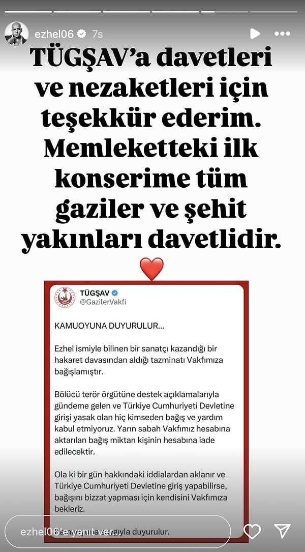 Ezhel'in Bağışı Kabul Edilmedi: Kazandığı Parayı Vermek İstediği Vakıf Yardımı Kabul Etmedi 3 ezhelin bagisi kabul edilmedi kazandigi parayi vermek istedigi vakif yardimi kabul etmedi 2 4fXVLC6D
