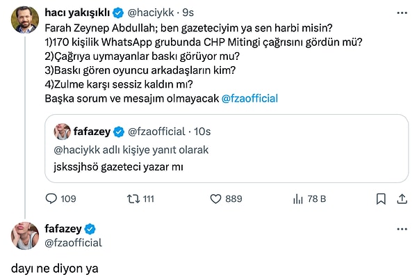 Farah Zeynep Abdullah'ın Hacı Yakışıklı'nın İddialarına Yaptığı Çıkış İplerin Fena Gerilmesine Neden Oldu 3 farah zeynep abdullahin haci yakisiklinin iddialarina yaptigi cikis iplerin fena gerilmesine neden oldu 2 1CP3RLbg