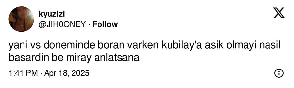 Hafsanur Sancaktutan'la İlişki Yaşayan Kubilay Aka "Yanındakiyle Yaşar Aklındakiyle Ölürsün" Editini Beğendi 12 hafsanur sancaktutanla iliski yasayan kubilay aka yanindakiyle yasar aklindakiyle olursun editini begendi 11
